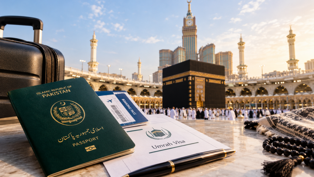 Umrah Visa Requirements for Pakistanis